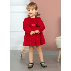 ABEL & LULA φόρεμα βελούδο 13-05509-080 κόκκινο 