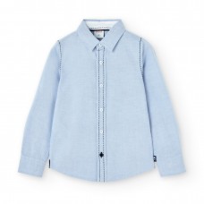 BOBOLI πουκάμισο 737377-2558 γαλάζιο