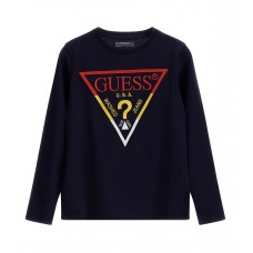 GUESS μπλούζα L3YI43K8HM4-G7V2 μπλε