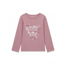 GUESS μπλούζα παιδική K6YI24K3732-A61B φούξια