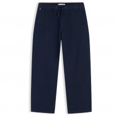 TOMMY HILFIGER παντελόνι baggy pull on παιδικό KB0KB10282-C1G μπλε