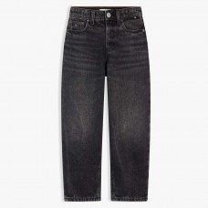 TOMMY HILFIGER παντελόνι παιδικό barrel KB0KB10461-1BZ μαύρο