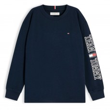 TOMMY HILFIGER μπλο΄ύζα παιδική αγόρι KB0KB10512-C1G μπλε