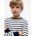 TOMMY HILFIGER μπλούζα ριγε αγόρι KB0KB09867-0A4 μπλε