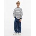 TOMMY HILFIGER μπλούζα ριγε αγόρι KB0KB09867-0A4 μπλε