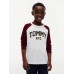 TOMMY HILFIGER μπλούζα παιδική αγόρι KB0KB10650-YBR λευκή