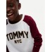 TOMMY HILFIGER μπλούζα παιδική αγόρι KB0KB10650-YBR λευκή