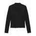 TOMMY HILFIGER μπλούζα rib top παιδική KG0KG08802-BDS μαύρη