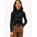 TOMMY HILFIGER μπλούζα rib top παιδική KG0KG08802-BDS μαύρη