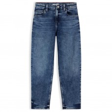 TOMMY HILFIGER τζιν παντελόνι barrel κορίτσι KG0KG09423-1A5 μπλε