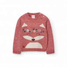 BOBOLI παιδικό πουλόβερ αγόρι 239015-7423 κεραμιδί