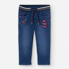 BOBOLI παιδικό παντελόνι denim 309046-BLUE μπλε