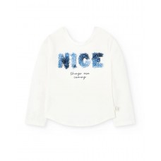 BOBOLI παιδική μπλούζα κορίτσι 729255-1111 εκρού