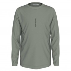 CALVIN KLEIN μπλούζα παιδική IB0IB02166-MSW χακί