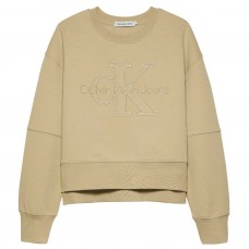 CALVIN KLEIN παιδική μπλούζα φούτερ IG0IG02702-RAE μπεζ