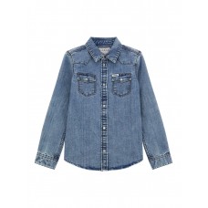 GUESS πουκάμισο denim παιδικό L4YH04D4UE0-MSCR μπλε