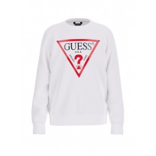 GUESS μπλούζα φούτερ παιδική L73Q09KAUG0-G011 λευκή