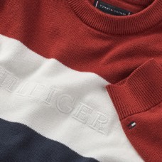 TOMMY HILFIGER πουλόβερ παιδικό KB0KB09150-DW5 μπλε