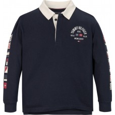 TOMMY HILFIGER μπλούζα polo παιδική KB0KB09270-DW5 μπλε