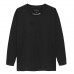 CALVIN KLEIN μπλούζα logo παιδική IB0IB02354-BEH μαύρη