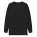 CALVIN KLEIN μπλούζα logo παιδική IB0IB02354-BEH μαύρη