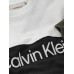 CALVIN KLEIN μπλούζα logo παιδική IB0IB02523-BEH μαύρη