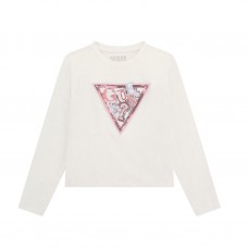 GUESS μπλούζα παιδική J5YI15K6YW4-G011 λευκή