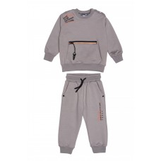 SPRINT σετ φόρμα 252-1030-122 καφέ