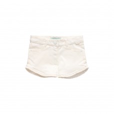 Boboli σορτς 494018-1100 λευκό