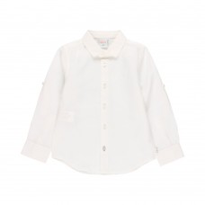 Boboli πουκάμισο 734037-1100 λευκό