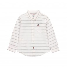 Boboli πουκάμισο ριγέ 734374-9717 σιέλ
