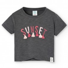 Boboli μπλούζα 426079-8131 γκρι