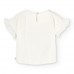  Boboli μπλούζα 726106-1111 λευκή