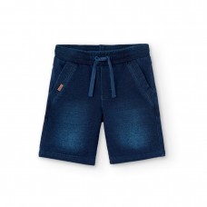Boboli βερμούδα denim παιδική 590352-BLUE μπλε	