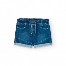 Boboli σορτς denim παιδικό 301048-BLUE μπλε	