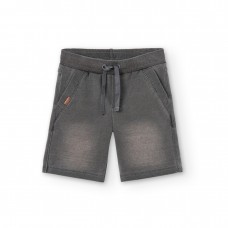 Boboli βερμούδα denim παιδική 590352-GREY γκρι