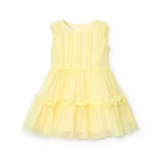 BOBOLI φόρεμα παιδικό 701200-1221 κίτρινο