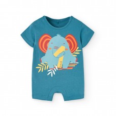 BOBOLI βρεφικό φορμάκι 121206-4714 μπλε