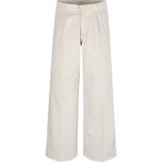 CALVIN KLEIN παντελόνι wide leg satten chino IG0IG02778-PDH εκρού