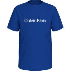 CALVIN KLEIN μπλούζα παιδική IU0IU00682-C66 μπλε ρουά