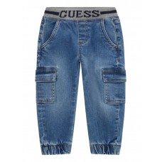 GUESS τζιν παντελόνι N5RA02D4GV0-KBOY μπλε