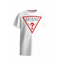 GUESS μπλούζα παιδική N73I55K8HM0-G011 λευκή
