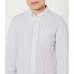 TOMMY HILFIGER πουκάμισο λινό παιδικό KB0KB09630-C10 ριγέ γαλάζιο