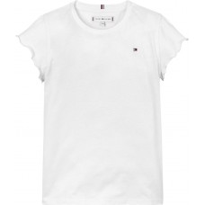 TOMMY HILFIGER μπλούζα παιδική KG0KG07052-YBR λευκή