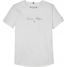 TOMMY HILFIGER μπλούζα παιδική KG0KG08298-YBR λευκή	