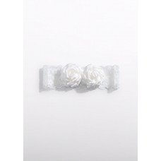 ABEL & LULA κορδέλα με δαντέλα βρεφική 26-05478-056 κρεμ