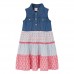 BOBOLI φόρεμα  κορίτσι 303130-BLUE πολύχρωμο