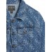 GUESS μπουφάν denim logo παιδικό κοριίτσι J6RL02D5FM0-XI4G μπλε