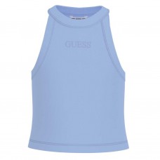 GUESS μπλούζα crop top παιδικ΄ή J6RI35KBPZ4-A732 γαλάζια
