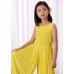 ABEL & LULA ολόσωμη φόρμα πλισέ 24-05266-004 κίτρινη 